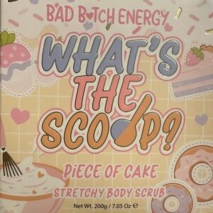 P.Louise  What's The Scoop? Stretchy Body Scrub - Pink & Cream in Piece of Cake